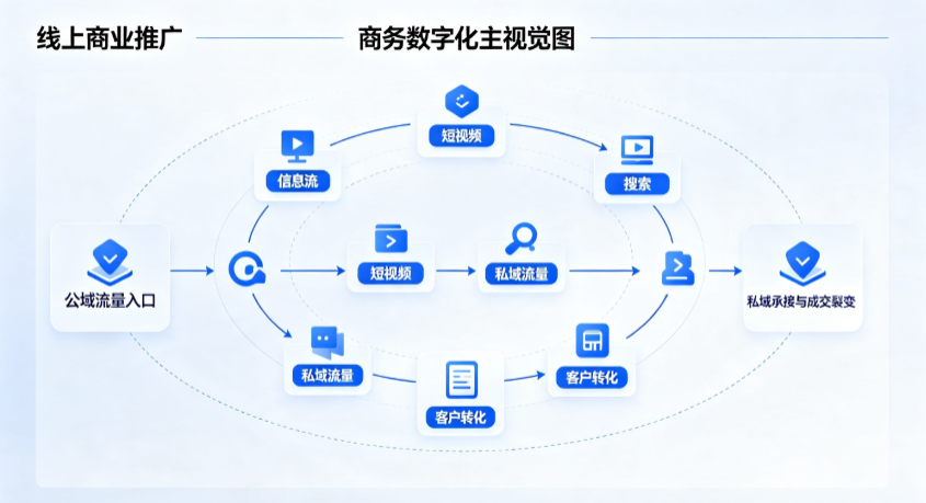 昭通市线上商业推广怎么做？全域流量闭环搭建与低成本转化实战指南